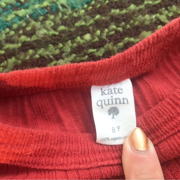 Kate Quinn Organics Red Tee - Picture 4 of 4